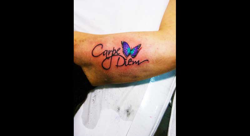 tatuaje carpe diem