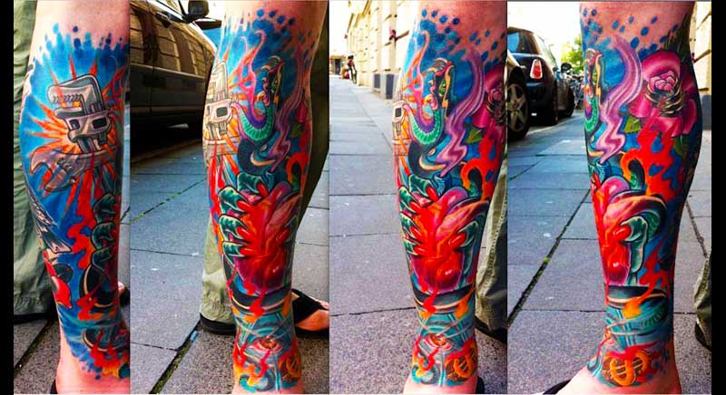 tatueje full color
