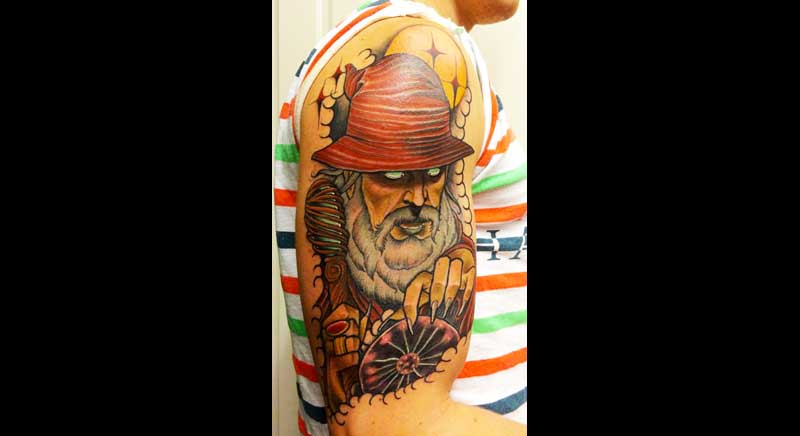tatuaje de viejo