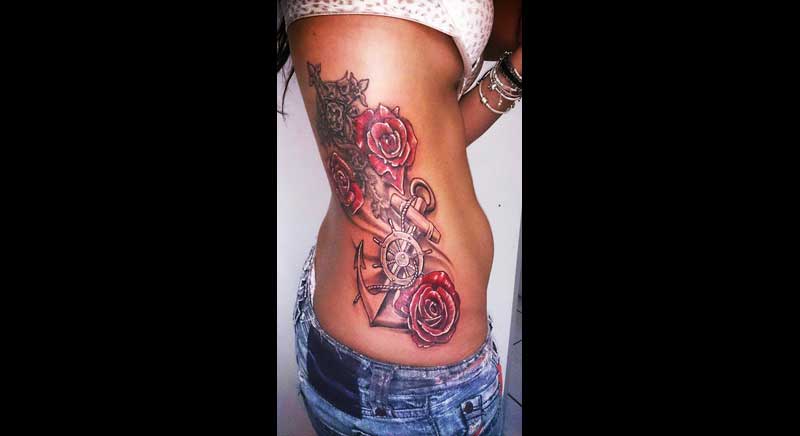 tatuaje rosas