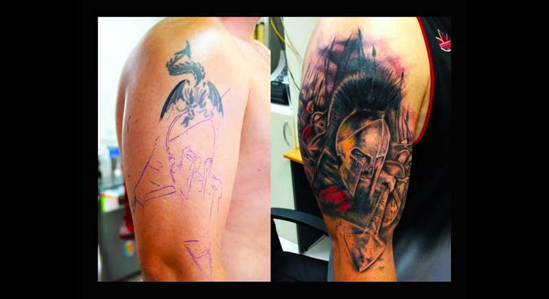 tatuaje de los 300