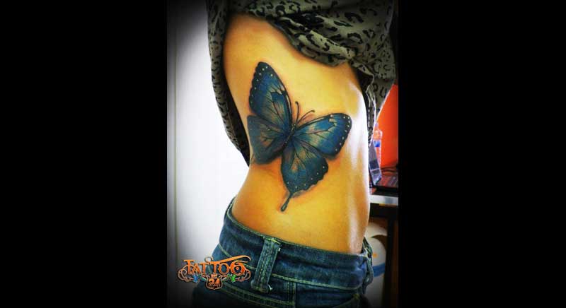 tatuaje mariposa